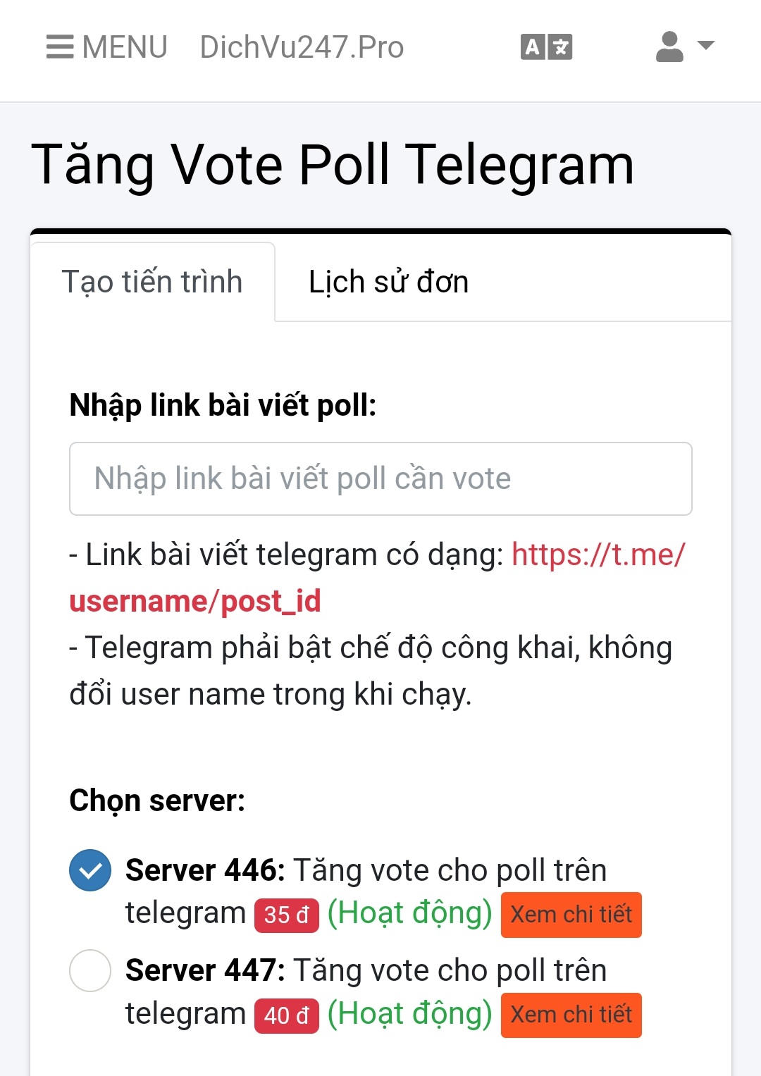 hack vote poll telegram