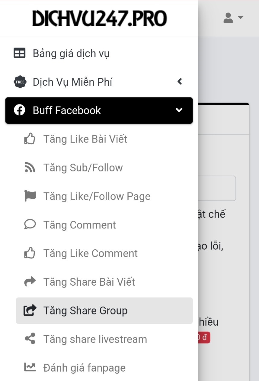 tăng share bài viết vào nhóm facebook