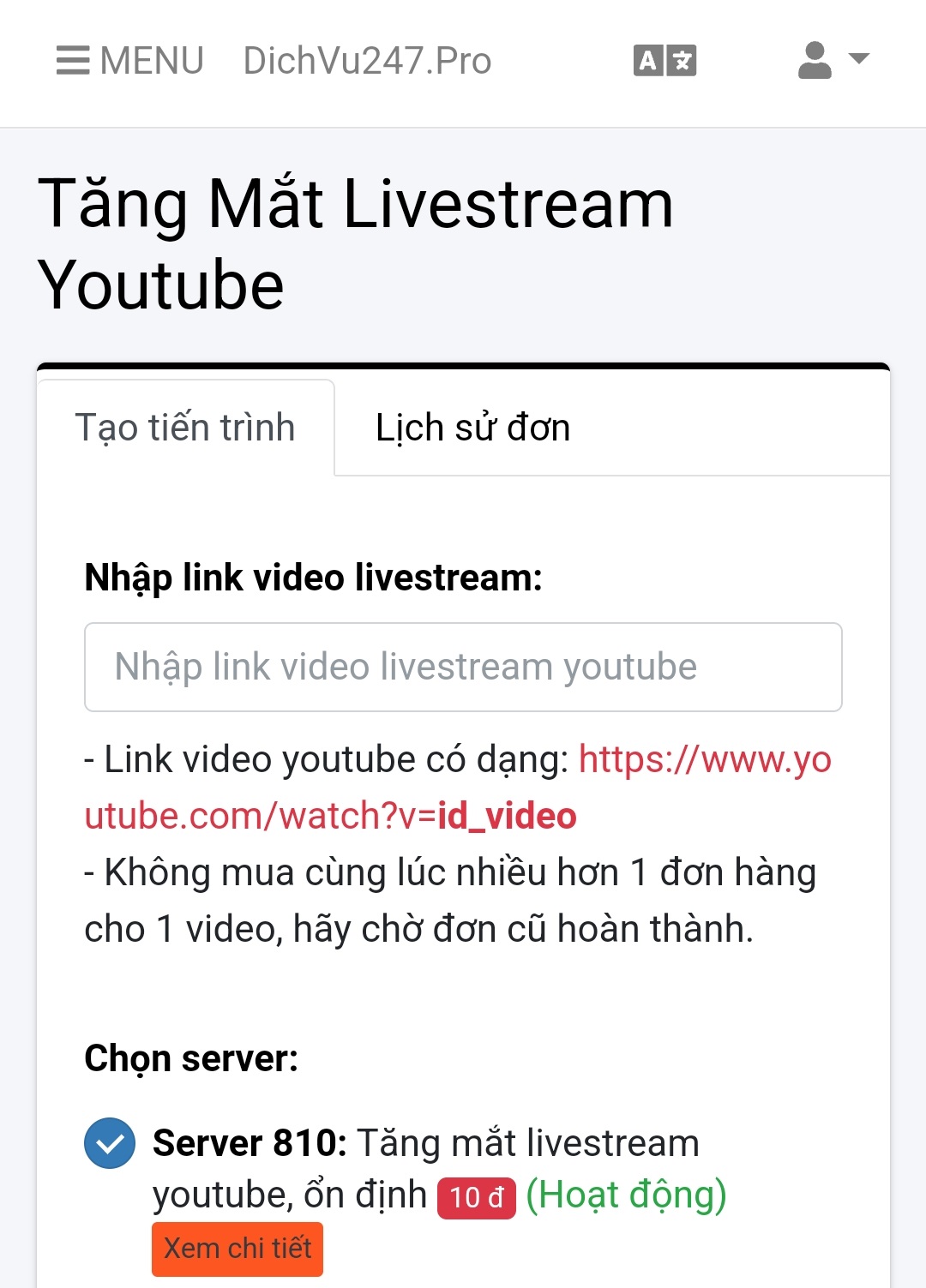 tang mat live youtube