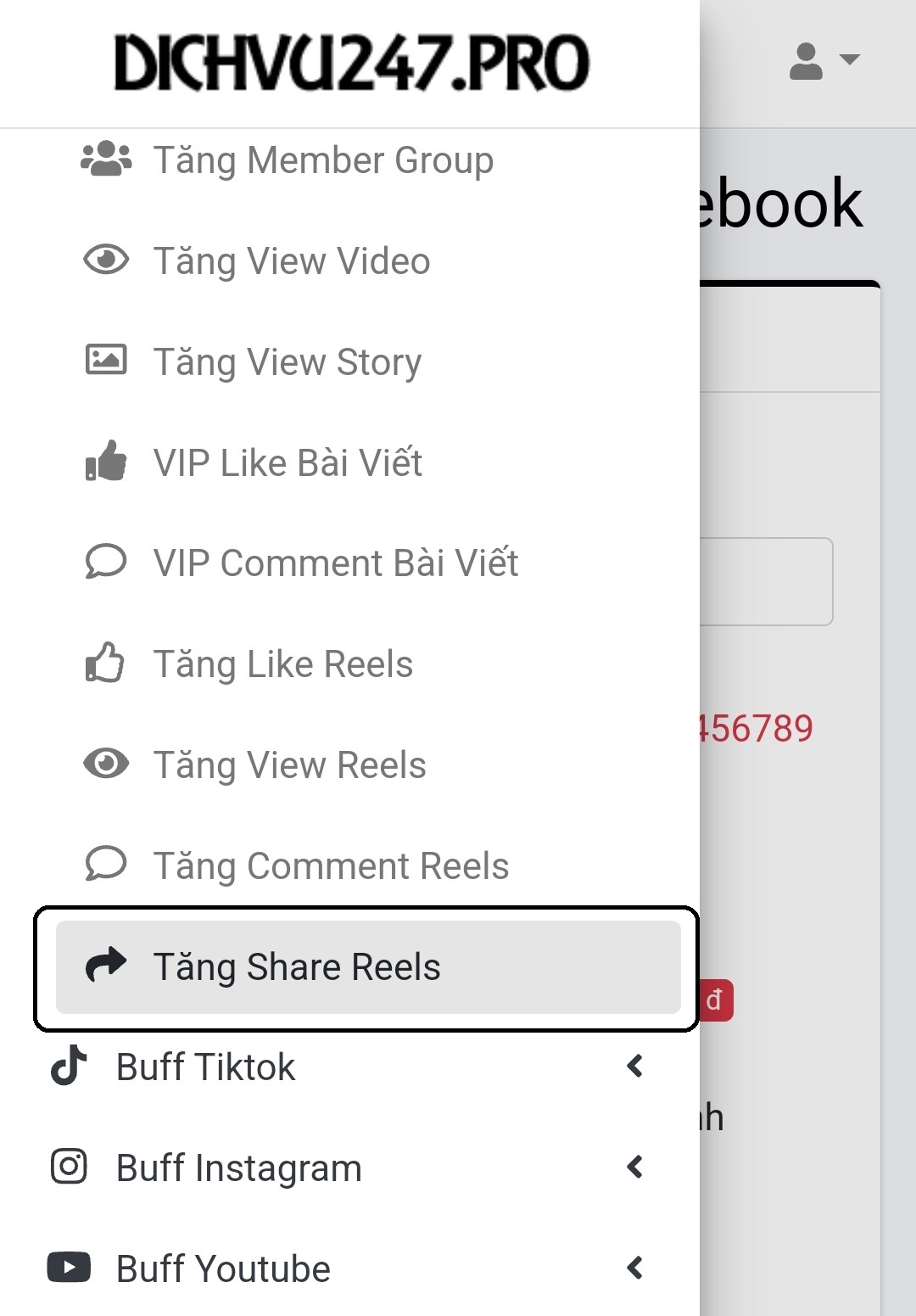 tang share reels facebook