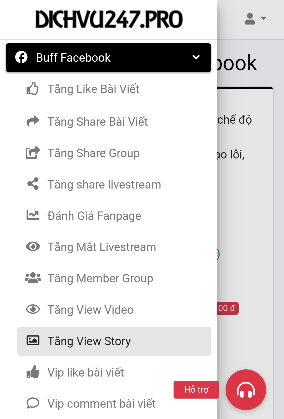 tang view story facebook